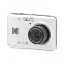 KODAK Camara de Foto Digital Pixpro FZ45 Blanca 4X ZOOM,16MP,27MM Gran Angular