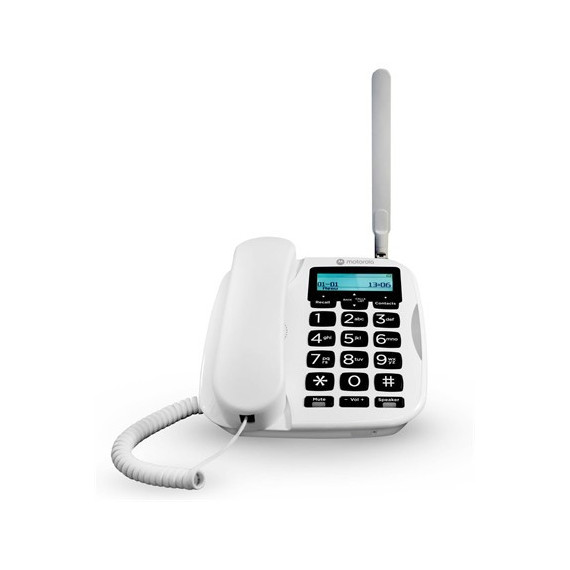 MOTOROLA Telefono Fijo Sobremesa Tarjeta Sim 4G FW500