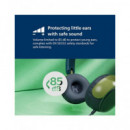 PHILIPS Aurcular Casco Con Cable Jack 3.5/ Tipo C TAK2000 Para Niños 85Db Rosa Naranja