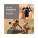 PHILIPS Afeitadora para la Cabeza Head Pro HS5980/15 Serie 5000 Recargable Cabezal Flexible 360º