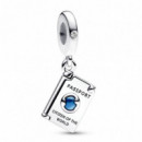 PANDORA Charm Colgante Pasaporte que Se Abre 792680C01