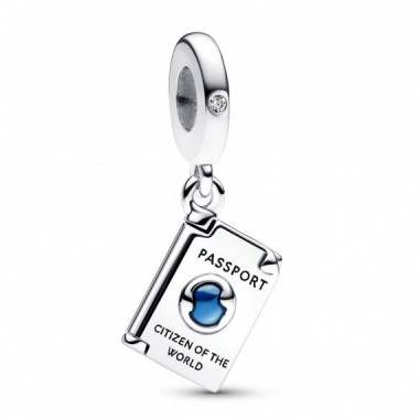 PANDORA Charm Colgante Pasaporte que Se Abre 792680C01