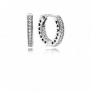 PANDORA  Joyeríapendientes de Aro en Plata de Ley 296317CZ