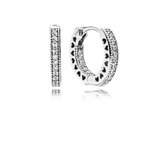 PANDORA  Joyeríapendientes de Aro en Plata de Ley 296317CZ