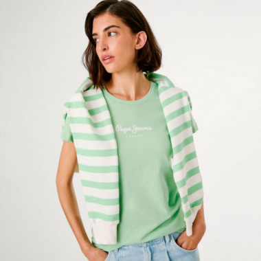 Pepe Jeans Camiseta New Virginia Ss N Verde PL505202-612