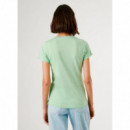 Pepe Jeans Camiseta New Virginia Ss N Verde PL505202-612