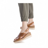 XTI Sandalias de Mujer Marrones 143852-CAMEL