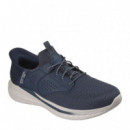 Skechers Zapatillas Slade Marinas 210889-NVY