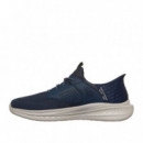 Skechers Zapatillas Slade Marinas 210889-NVY