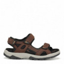 FLUCHOS Sandalias Marrones Missouri F2410-VEGABUCK Cafe
