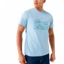 Camiseta de algodón estampada