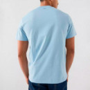 Camiseta de algodón estampada