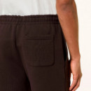 Pantalón corto de felpa de corte holgado