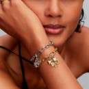 Charm Medallón Trébol de Cuatro Hojas Corazón