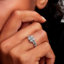 Anillo Divisible Trébol de la Suerte Brillante 194507C01