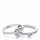 Anillo Divisible Trébol de la Suerte Brillante 194507C01