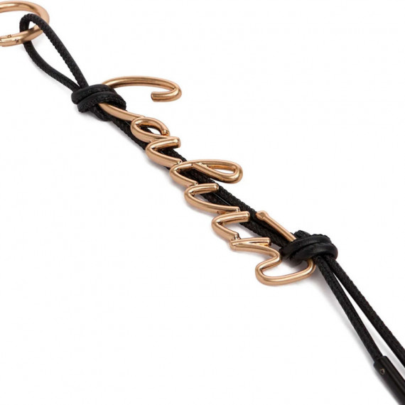 LLAVERO KNOTTED SCRIPT CHARM