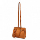 Bolso de mano efecto antelina