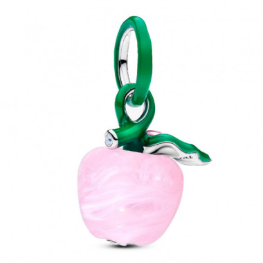 Charm Manzana Cristal de Murano Rosa 794485C01