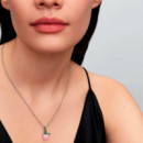 Charm Manzana Cristal de Murano Rosa 794485C01