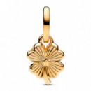 Charm Colgante Trébol de la Suerte Blanco 764564C01