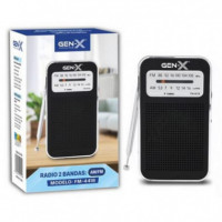 Radio Portátil Gen-x 4418 Am/fm de Alta Sensibilidad  GEN X