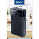 Radio Portátil Analógica AM/FM Gen-X FM-4405 Negra