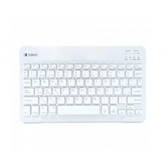 Teclado SUBBLIM Smart Compacto Retroiluminado Bluetooth Plata (SUB-KBT-SMBL30)