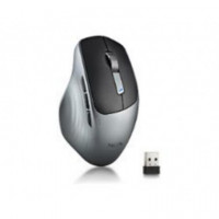 Ratón óptico Diestro NGS Rf Wireless/bluetooth 1600DPI Negro/gris (lush-rb)