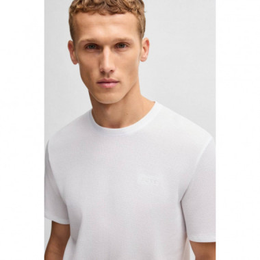 WAFFLE T-SHIRT 10269584 01 WHITE