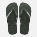 Hav. Brasil Logo Green Olive/green Olive HAVAIANAS