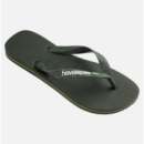 Hav. Brasil Logo Green Olive/green Olive HAVAIANAS