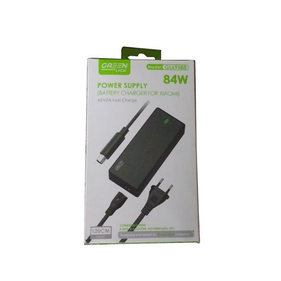 GREEN LYCA Cargador Universal Para Patinete 42V 2A 84W GL69588