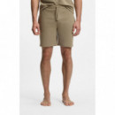 WAFFLE SHORTS 10269584 01 OPEN BROWN