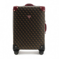 Latona Brown Logo  GUESS