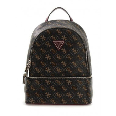 FOLLIE SMALL TOTE BROWN LOGO