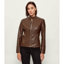 CLAUDINE BIKER DARK COFFEE
