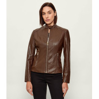 Claudine Biker Dark Coffee  GUESS