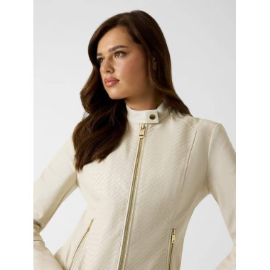 CLAUDINE BIKER LIGHT OAK