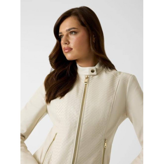 CLAUDINE BIKER LIGHT OAK