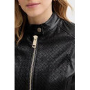 CLAUDINE BIKER JET BLACK A996