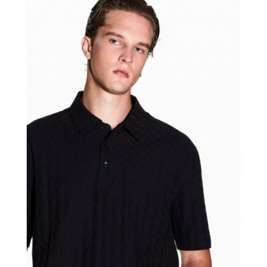 Polo Shirt Black  AF10337  ARMANI EXCHANGE