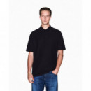 Polo Shirt Black  AF10337  ARMANI EXCHANGE