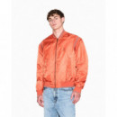 BLOUSON JACKET ORANGE RUST  AF19828