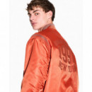 BLOUSON JACKET ORANGE RUST  AF19828