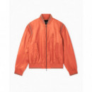 BLOUSON JACKET ORANGE RUST  AF19828