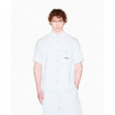 SHIRT BLUE/WHITE STRIPES  AF22638