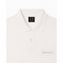 Polo Shirt Cream  AF13026  ARMANI EXCHANGE