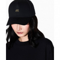 Baseball Hat Black  AF15502  ARMANI EXCHANGE
