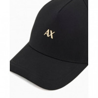 Baseball Hat Black  AF15502  ARMANI EXCHANGE